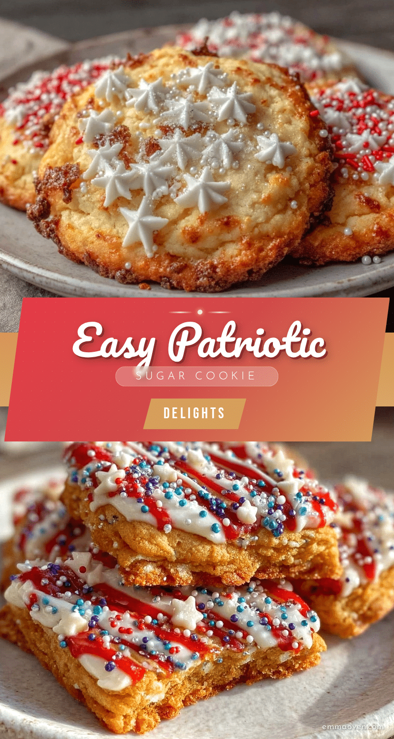 patriotic sugar cookie delights recipe