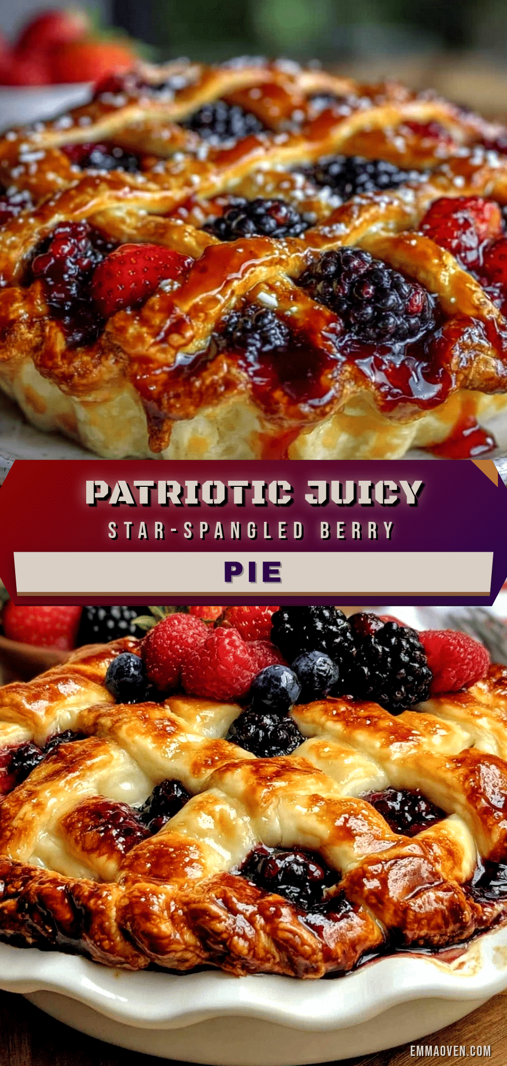 star-spangled berry pie recipe