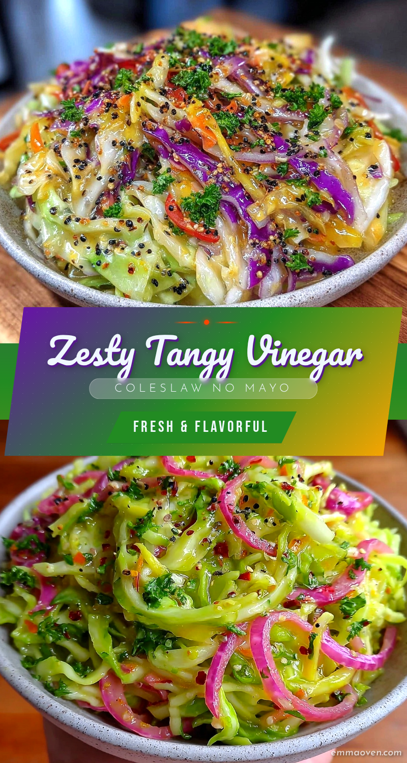 vinegar coleslaw recipe