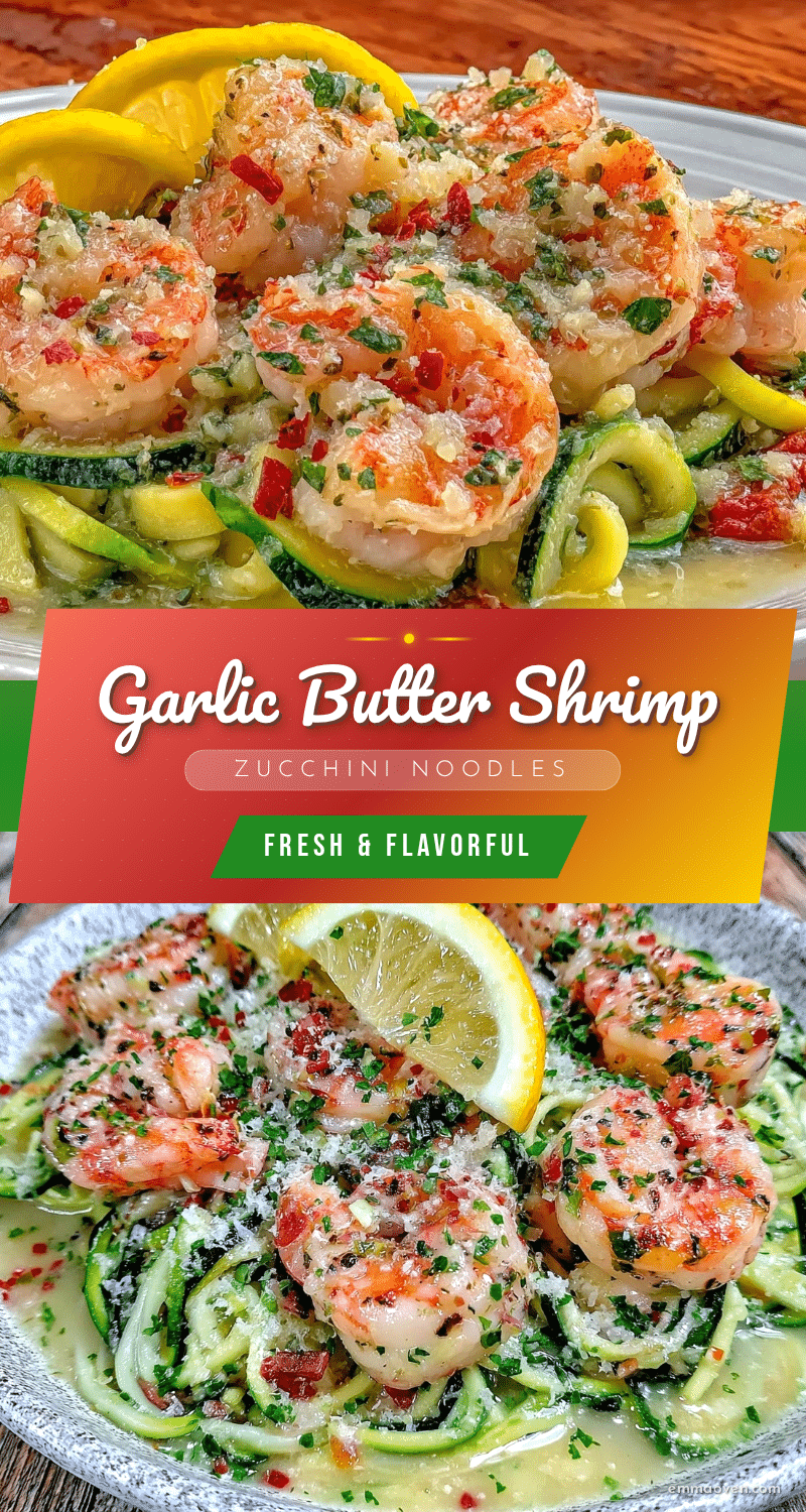 zucchini noodle shrimp scampi recipe
