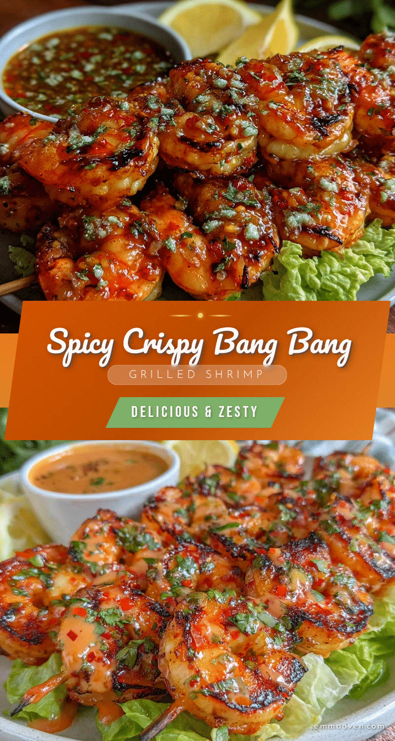 bang bang grilled shrimp skewers recipe