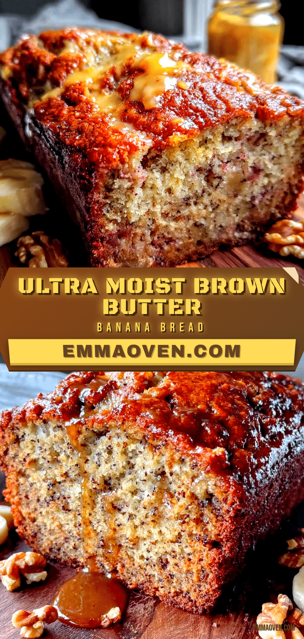 brown butter banana bread recipe