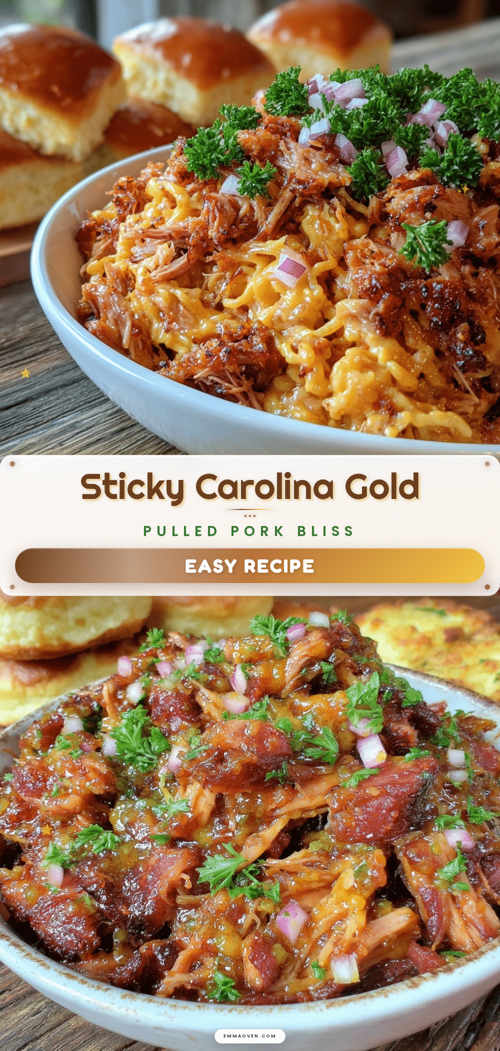 carolina gold pulled pork recipe