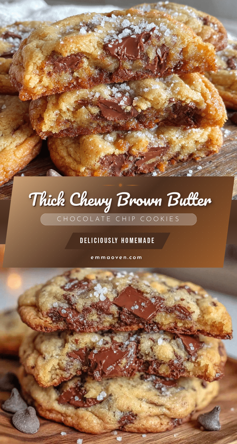 chewy brown butter chocolate chip cookies recipe
