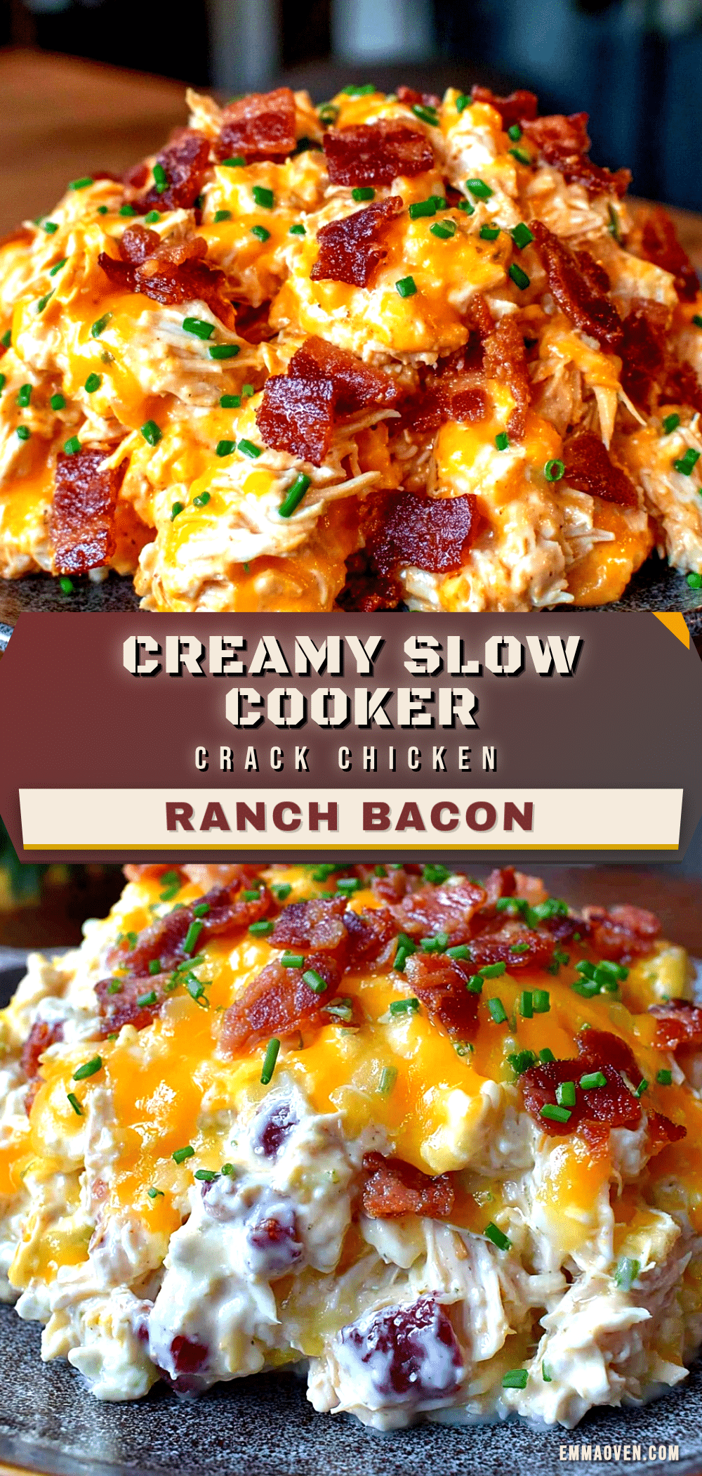 creamy crack chicken slow cooker recipe