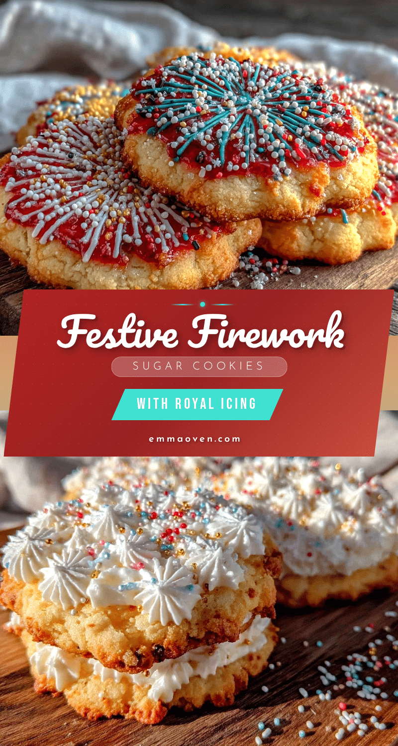 firework sugar cookies recipe