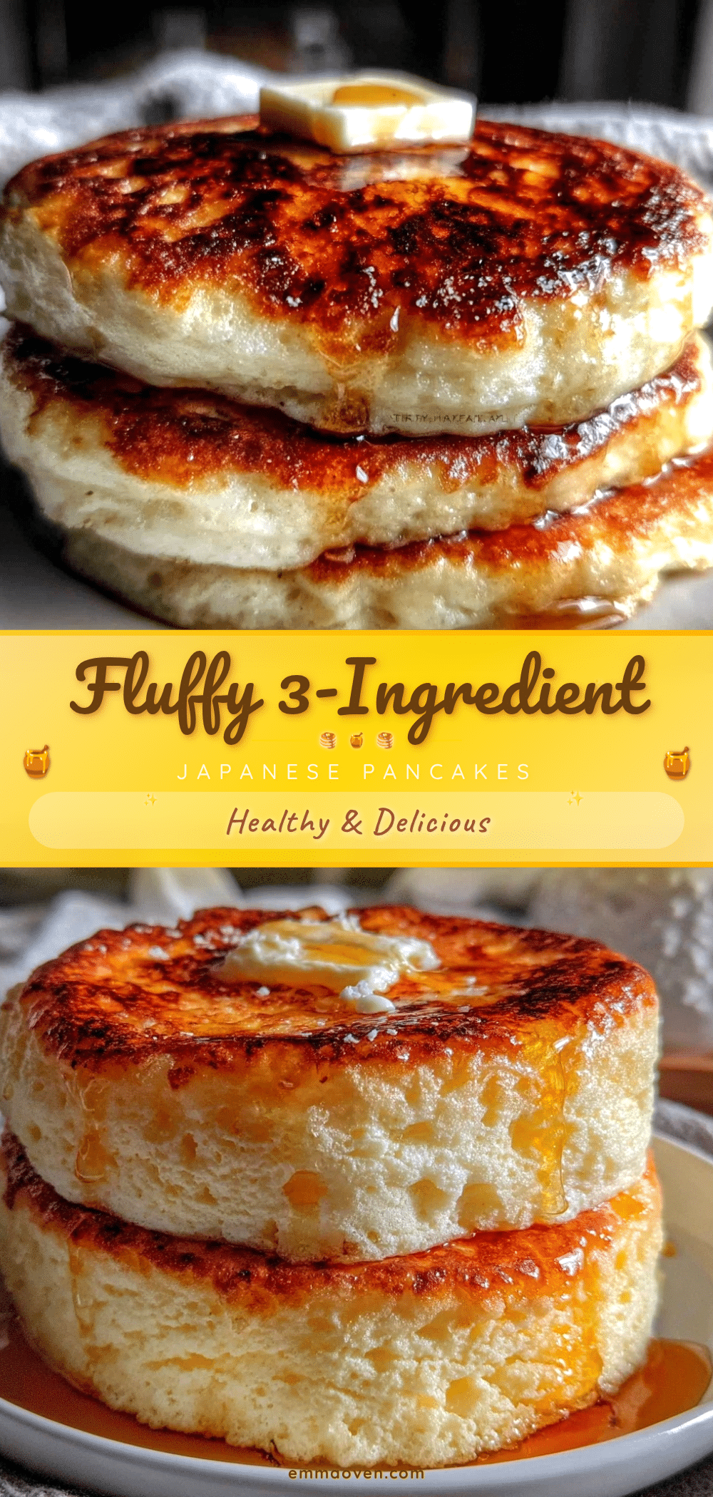 fluffy japanese pancakes recipe