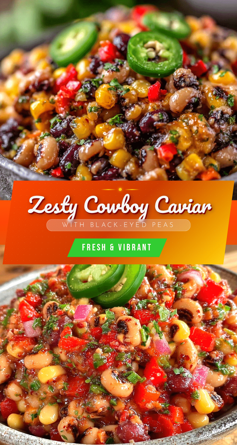 fresh cowboy caviar dip recipe