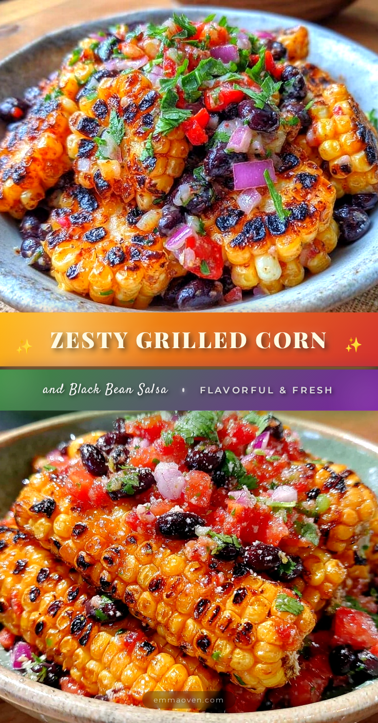 fresh grilled corn and black bean salsa recipe