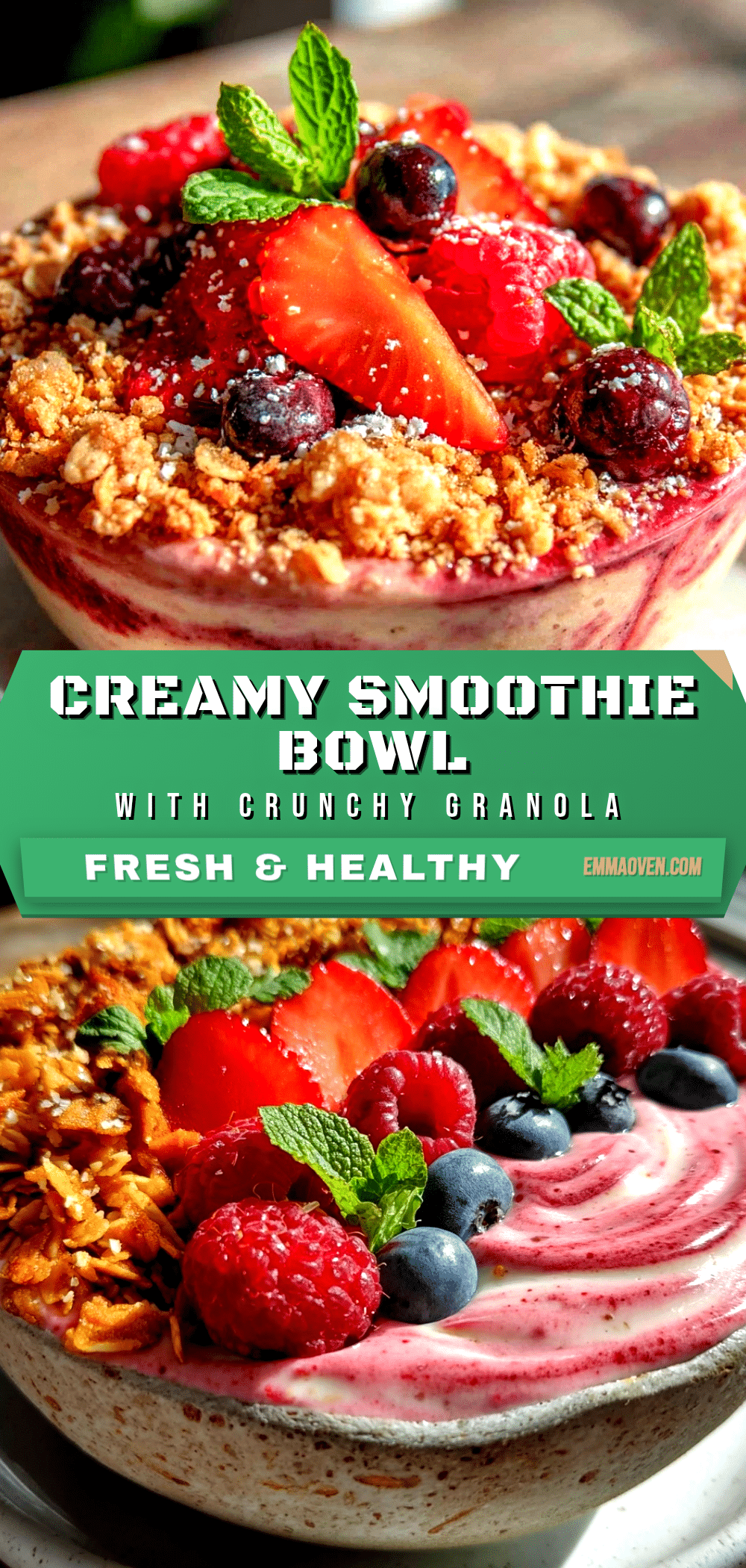 fresh smoothie bowl recipe
