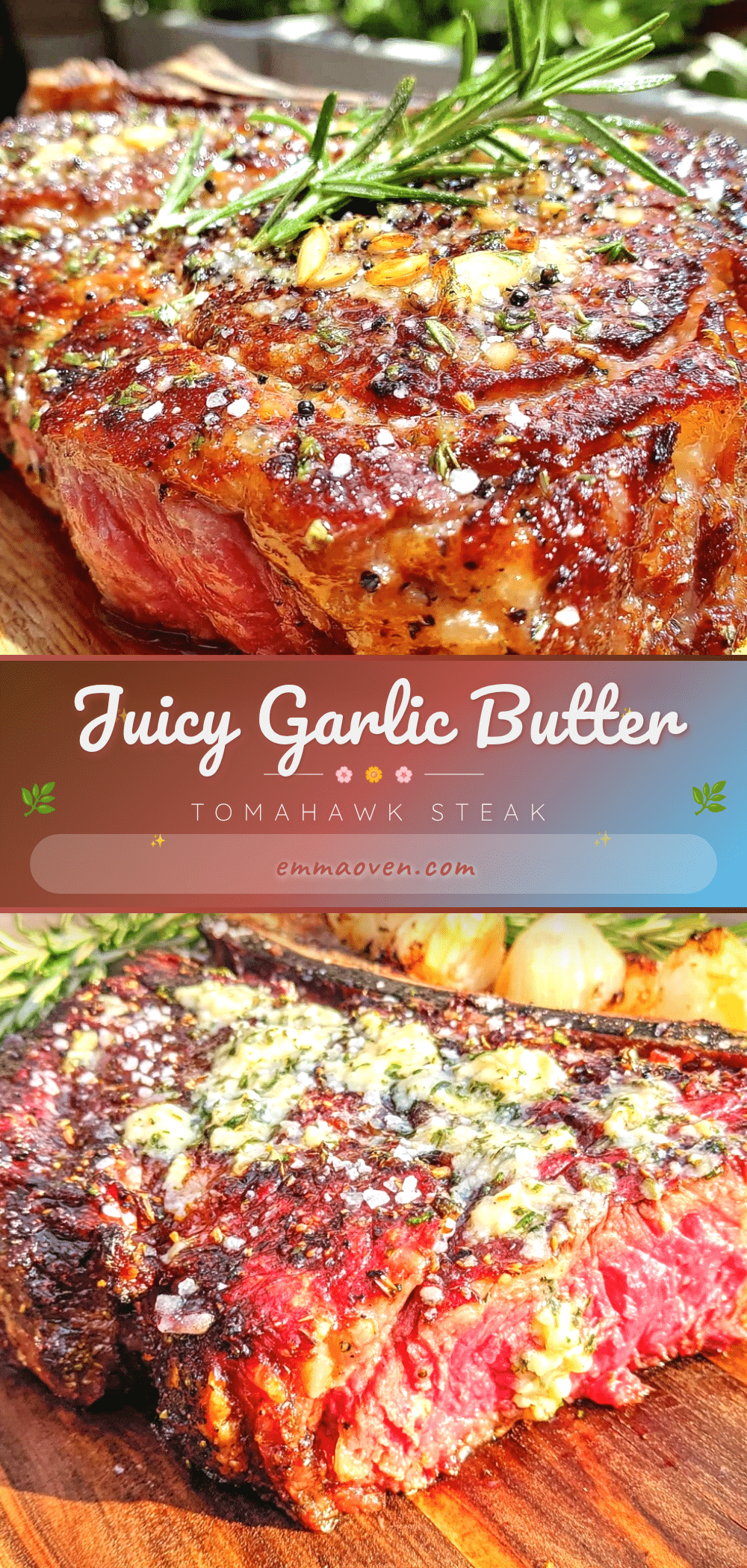 garlic butter tomahawk steak recipe