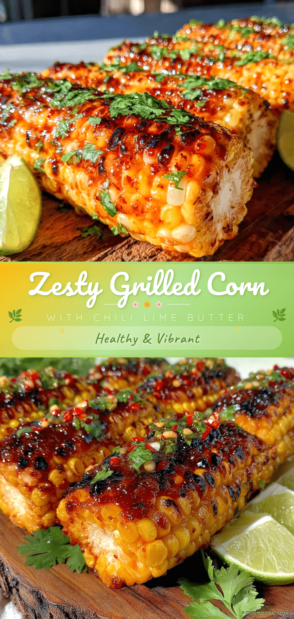 grilled corn on the cob with chili lime butter recipe