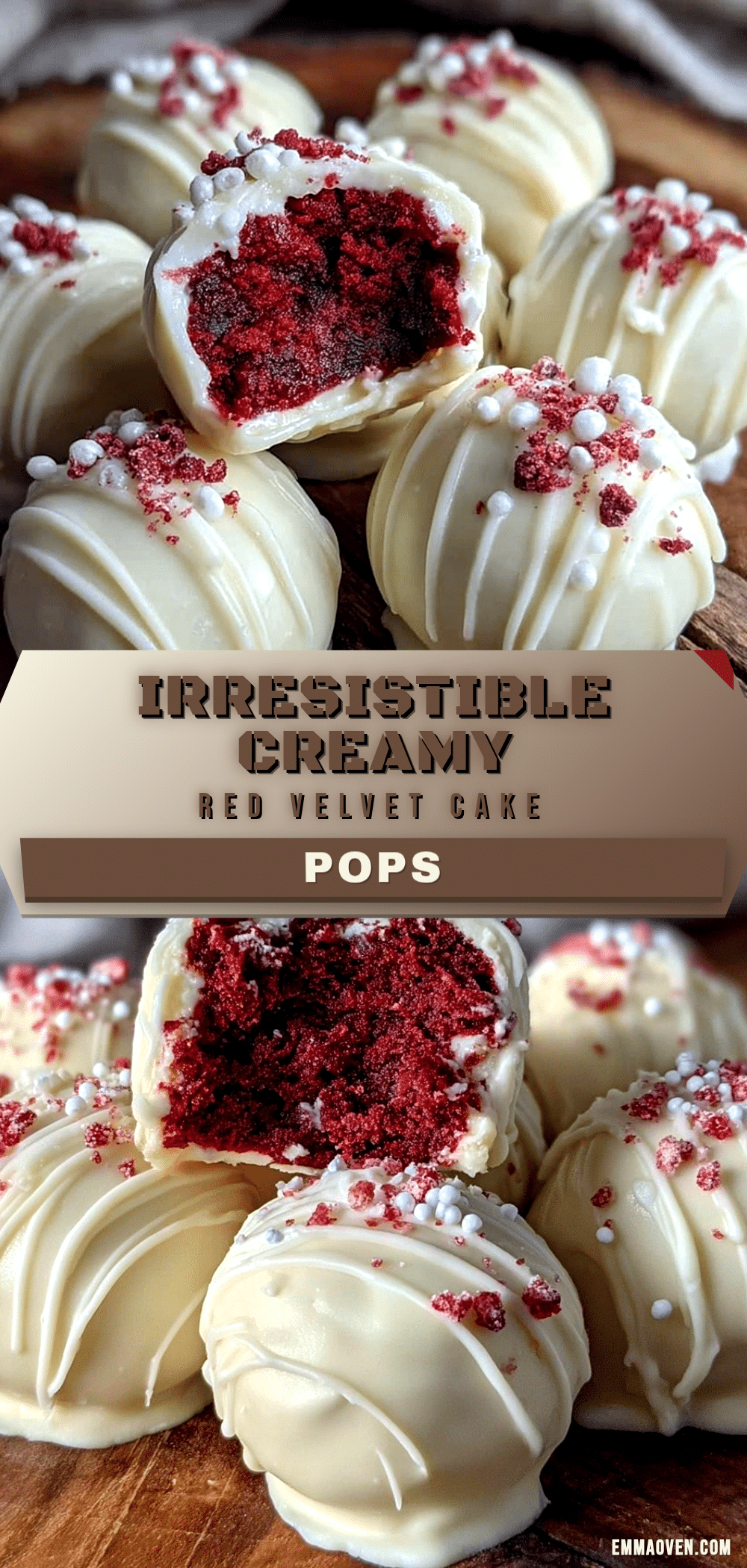 red velvet cake pops recipe