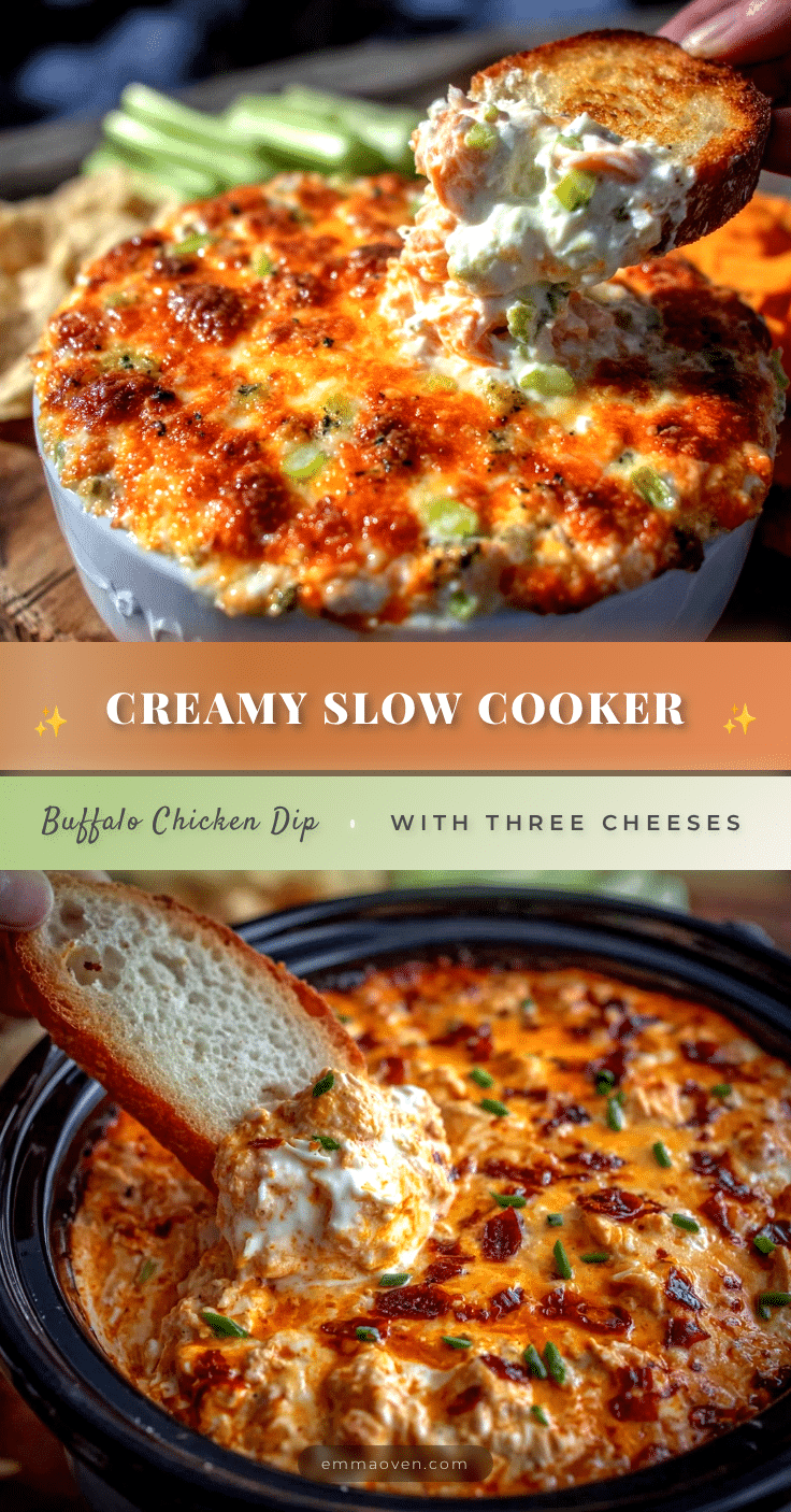 slow cooker buffalo chicken dip recipe
