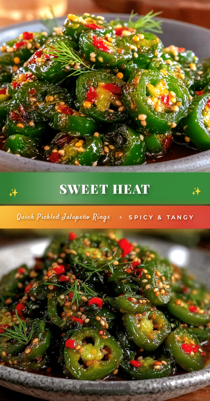 sweet heat jalapeño pepper rings recipe