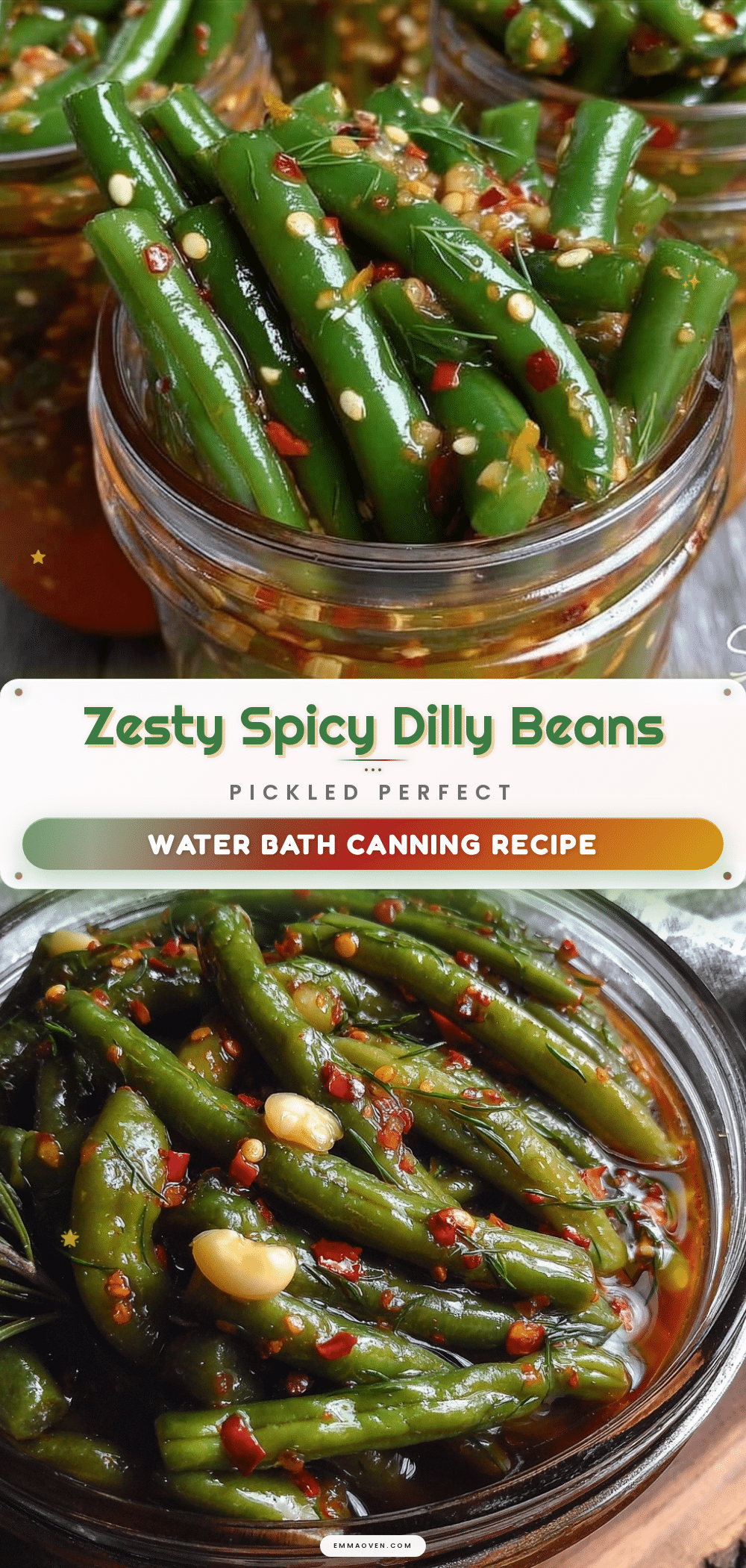 zesty spicy dilly beans recipe recipe