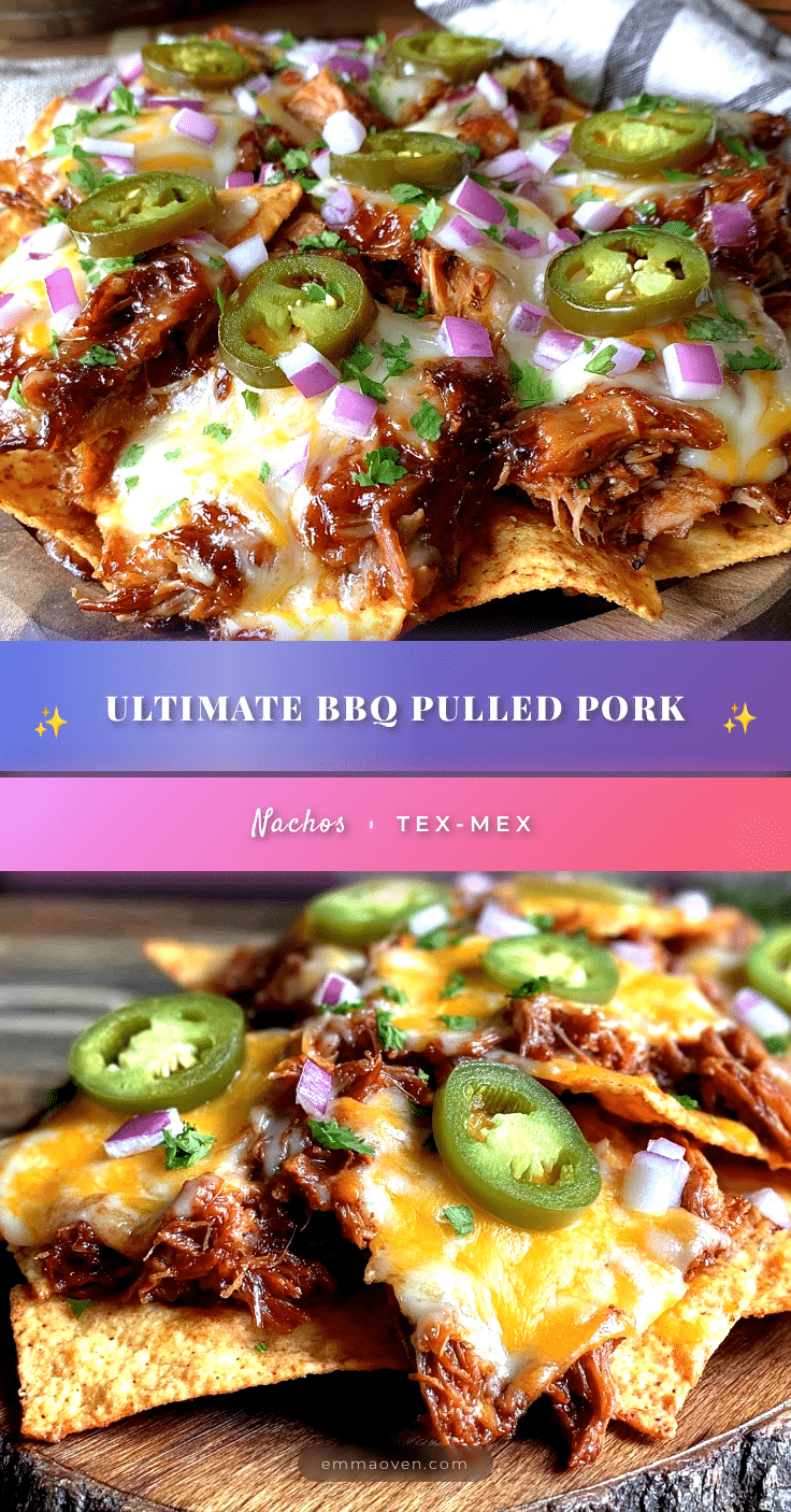 BBQ pulled pork nachos recipe