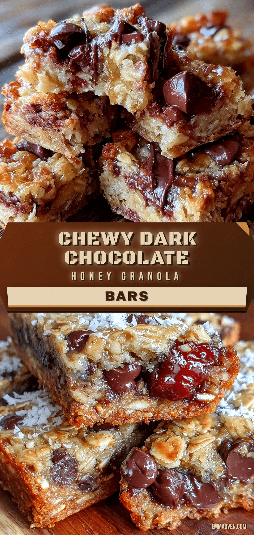 chewy homemade granola bars recipe