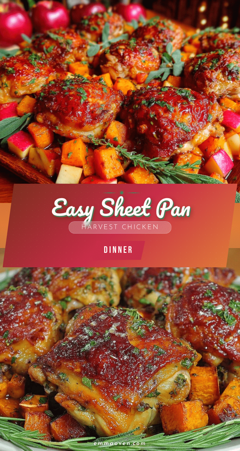 easy sheet pan harvest chicken recipe