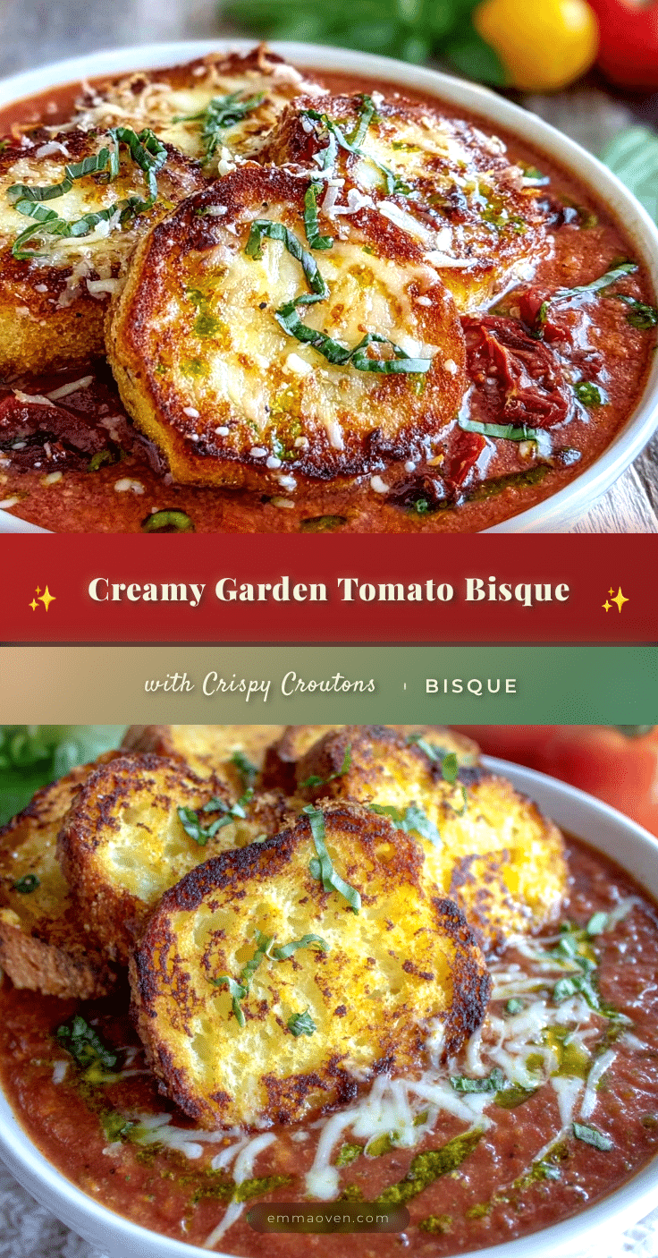 fresh garden tomato bisque recipe