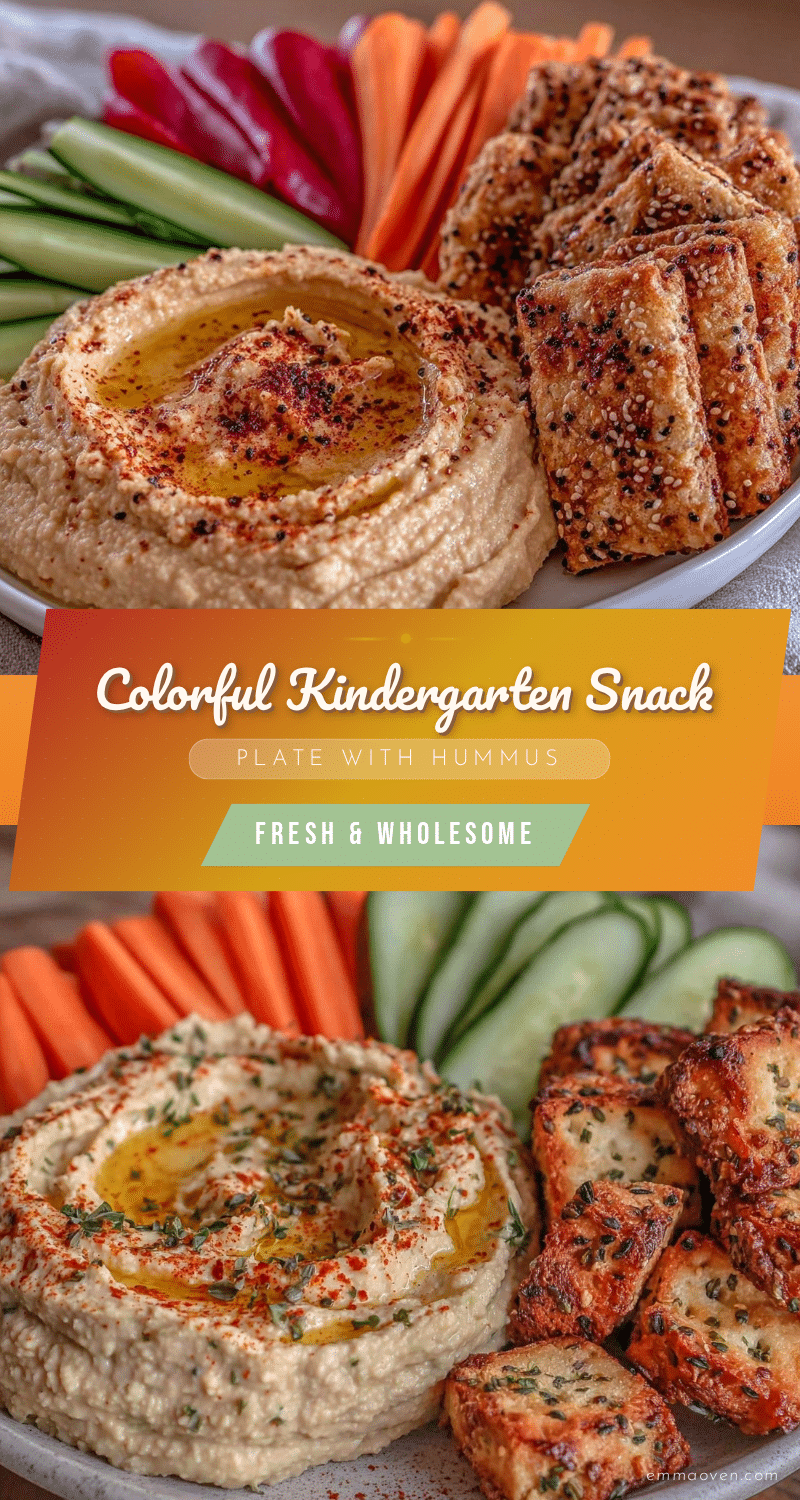 fresh kindergarten snack plate recipe
