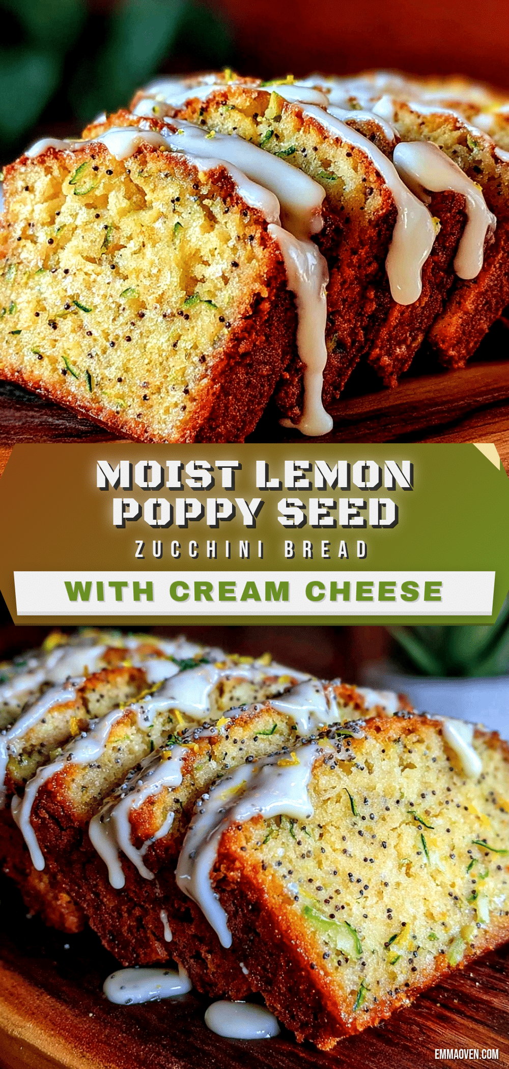 lemon poppy seed zucchini bread recipe