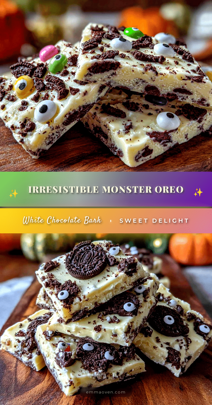 monster Oreo bark recipe recipe