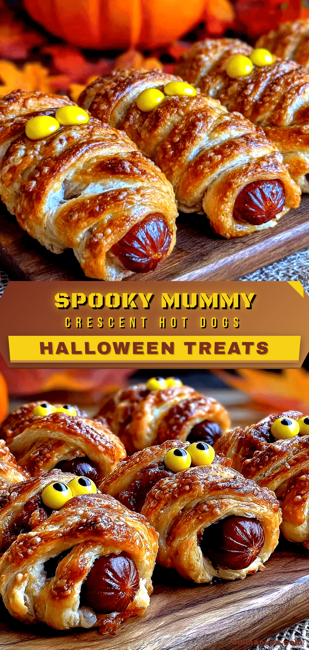 mummy crescent hot dogs recipe