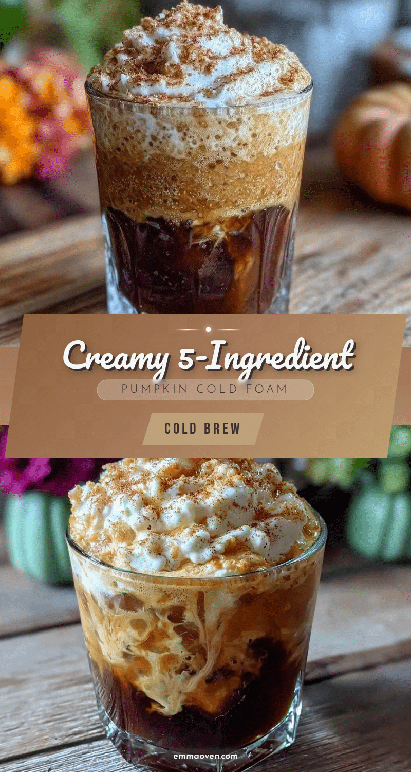 pumpkin cold foam cold brew recipe