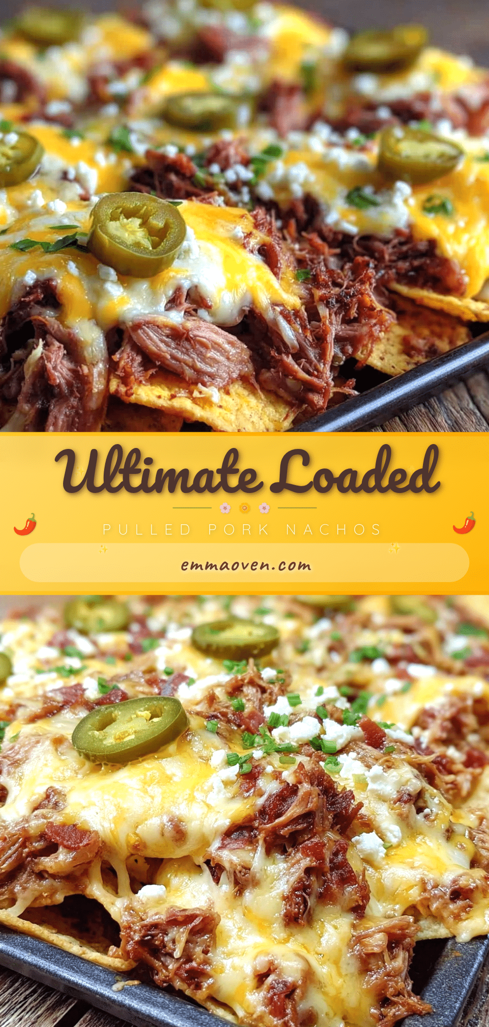 sheet pan loaded nachos with pulled pork recipe