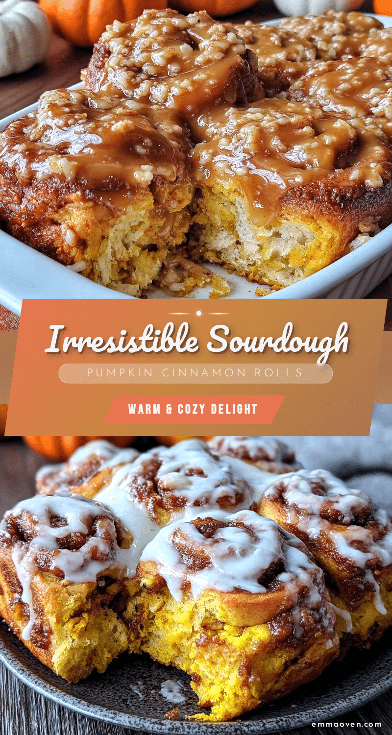 sourdough pumpkin cinnamon rolls recipe