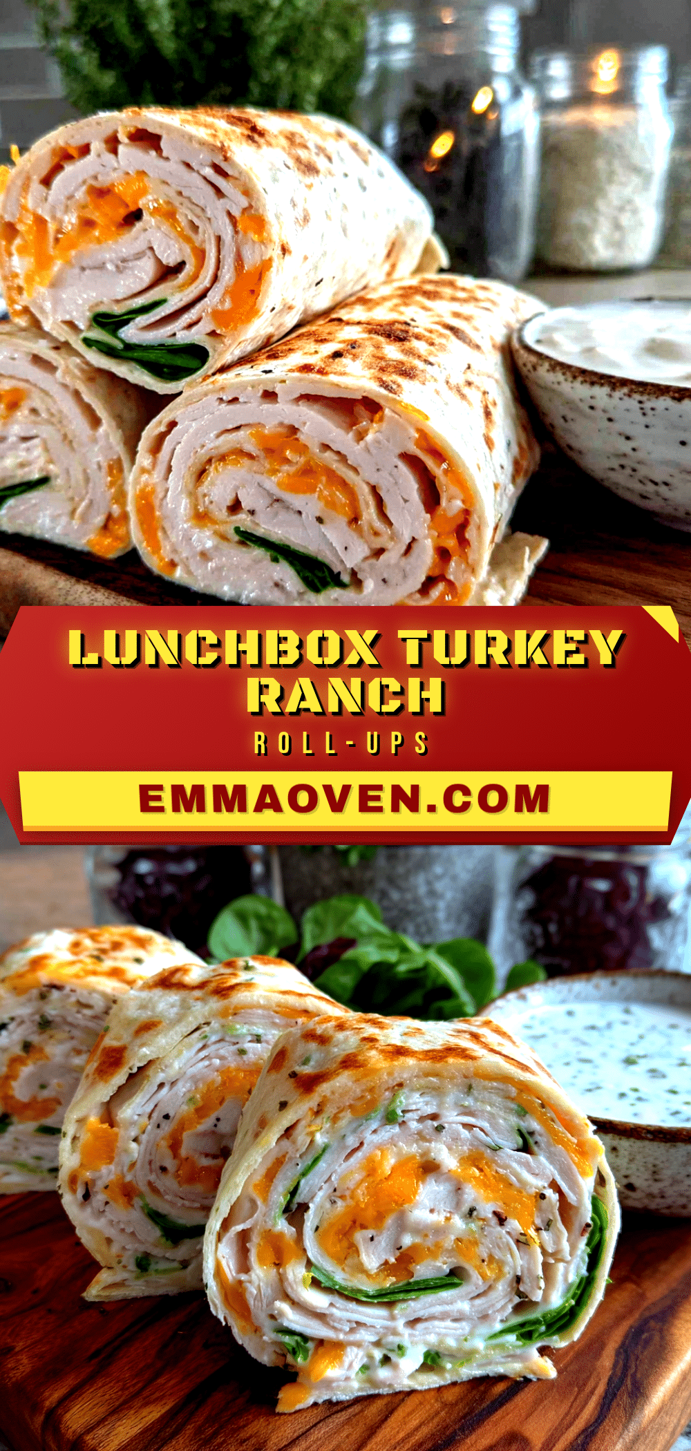 easy turkey and cheese roll-ups recipe