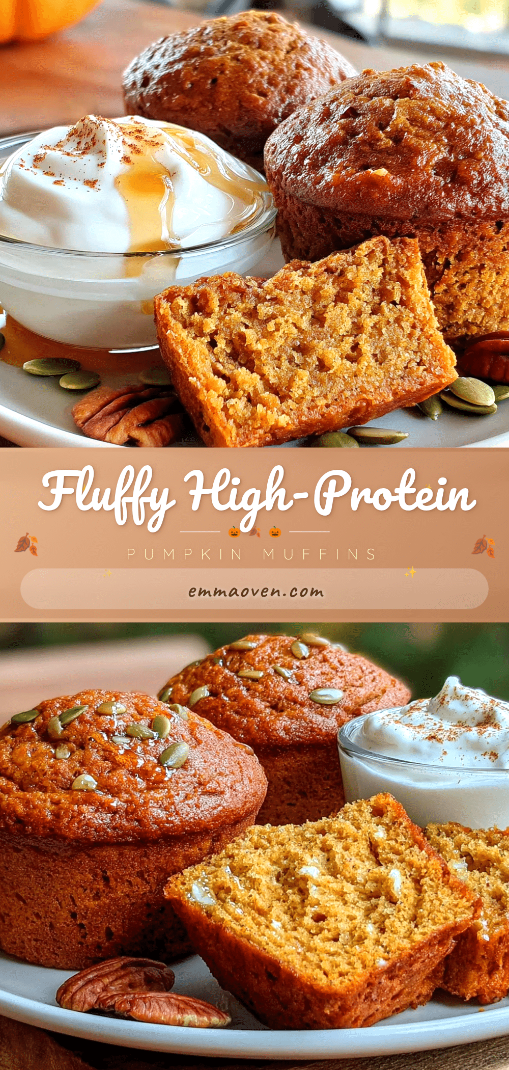 high-protein pumpkin muffins recipe