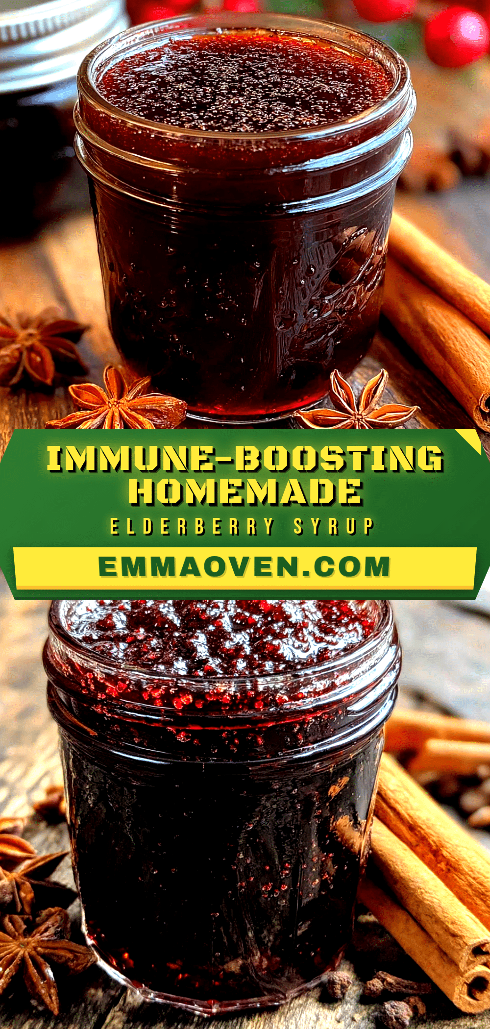 homemade elderberry syrup for cold season recipe