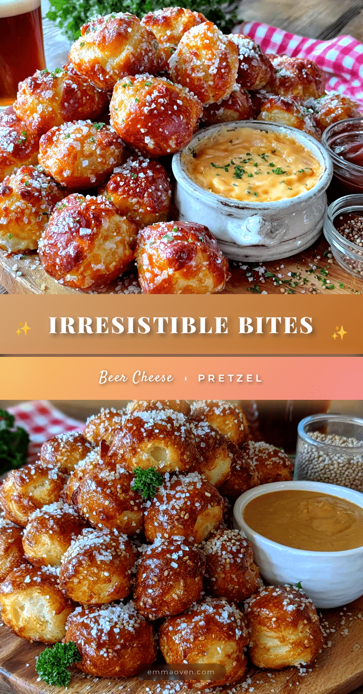 homemade German pretzel bites recipe