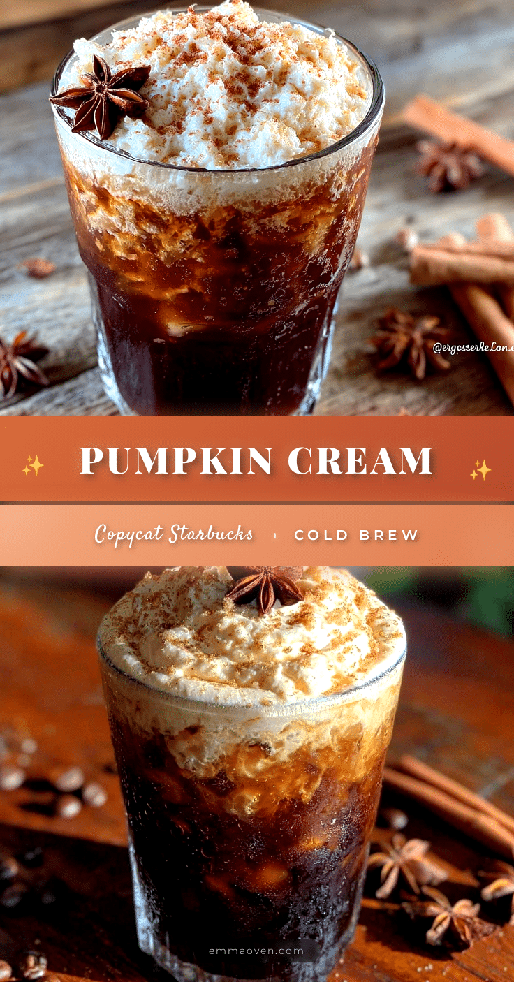 pumpkin cream cold brew recipe