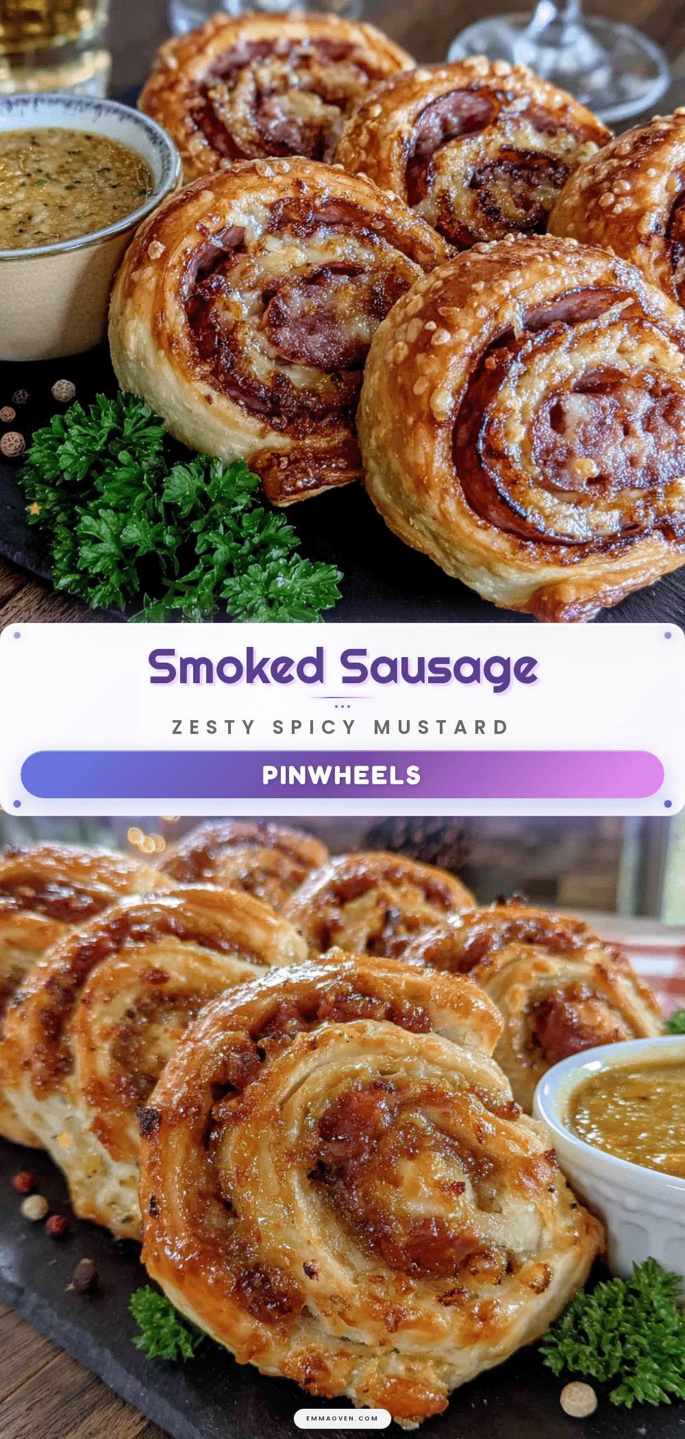 smoked sausage pinwheels recipe